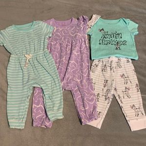 Baby Girl Outfits - 3/6 months